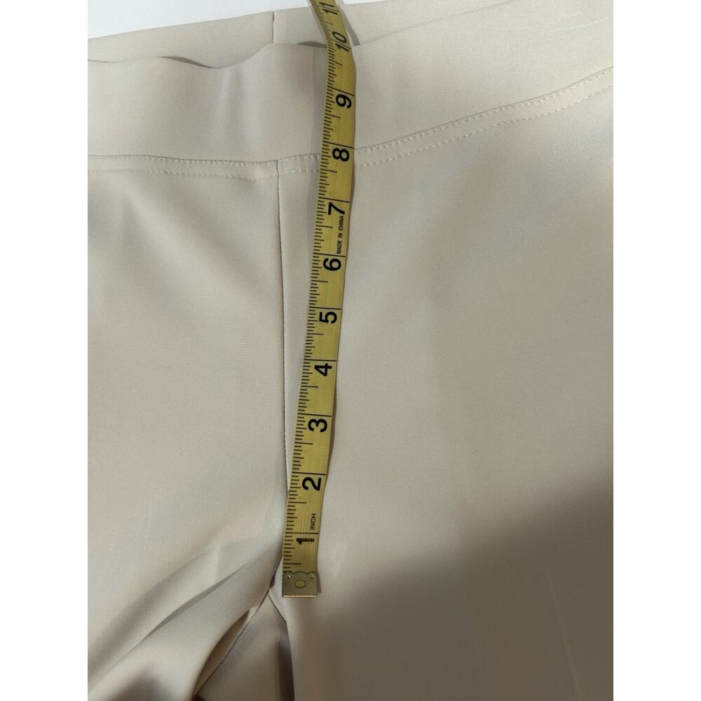 joseph ribkoff Set Of 3 Tank Top Blazer And Pants Beige jersey Fabric Size S/M - Picture 12 of 16